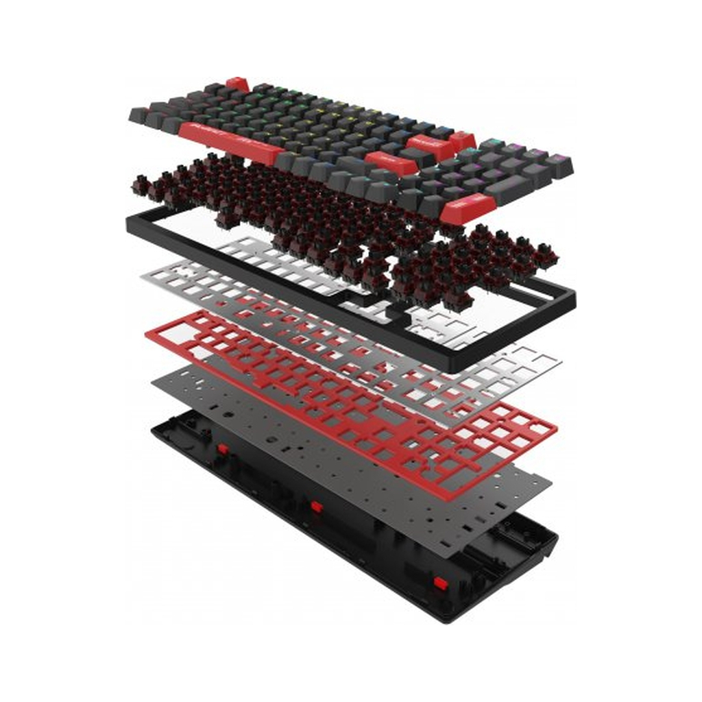 Клавіатура A4Tech Bloody S98 RGB BLMS Red USB Bloody Red (4711421991674) - зображення 8