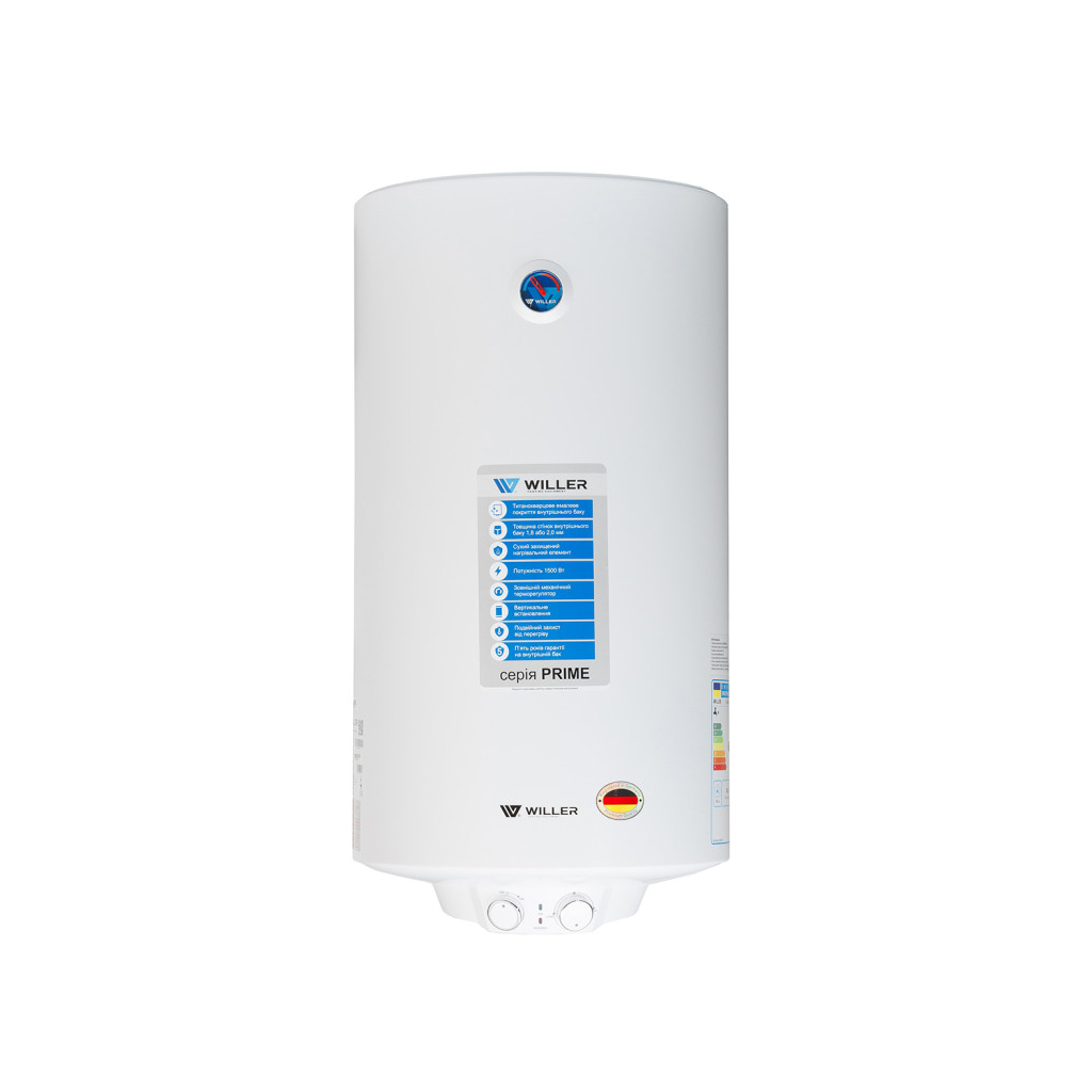 Бойлер Willer EV100DR-Prime - зображення 1