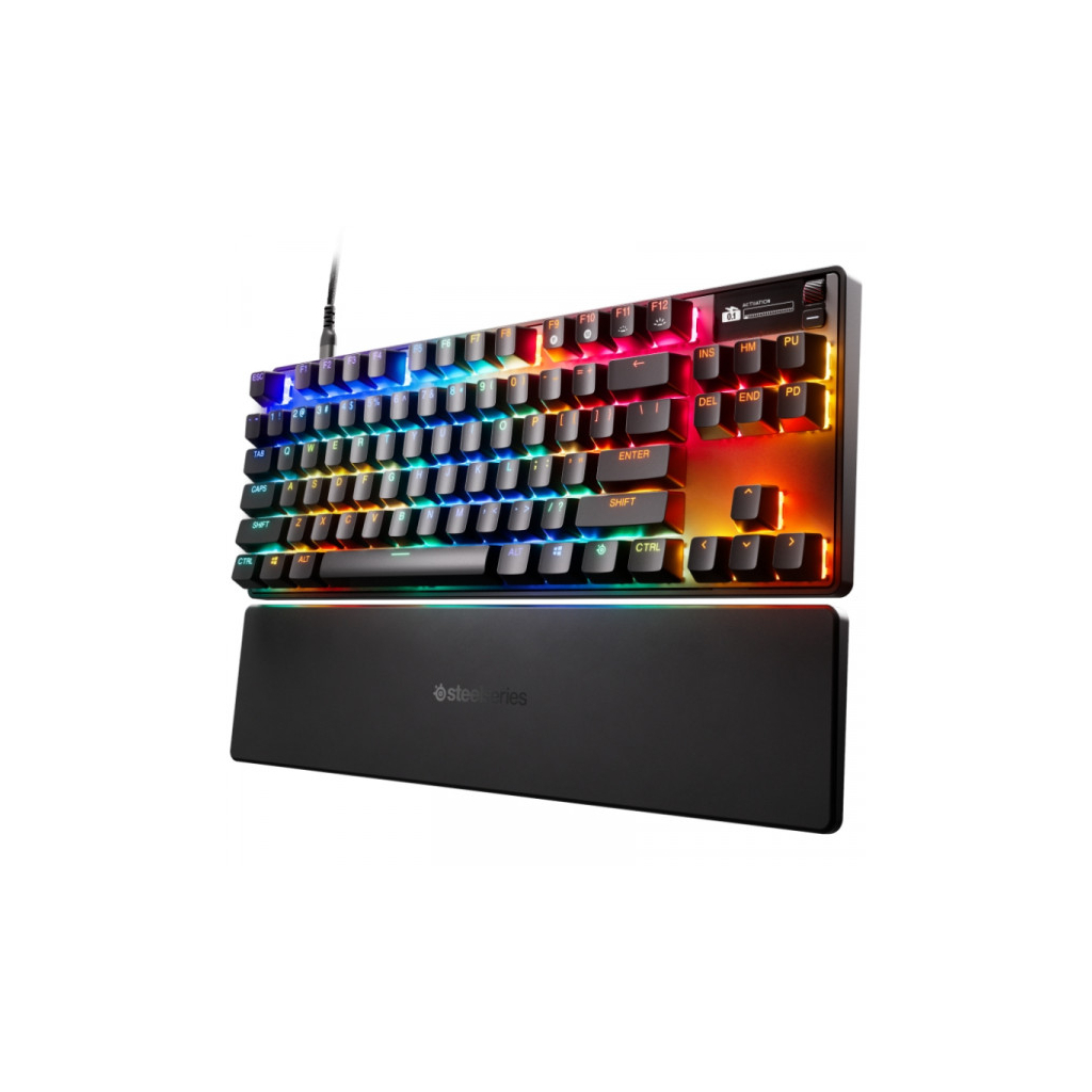 Клавіатура SteelSeries Apex Pro TKL Gen 3 USB UA Black (64740) - зображення 4