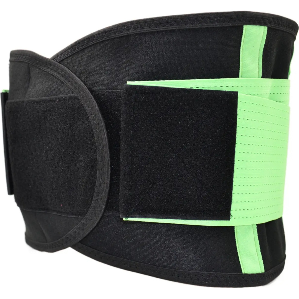 Пояс компресійний MadMax MFA-277 Slimming and Support Belt black/neon green M (MFA-277-GRN_M) - зображення 2