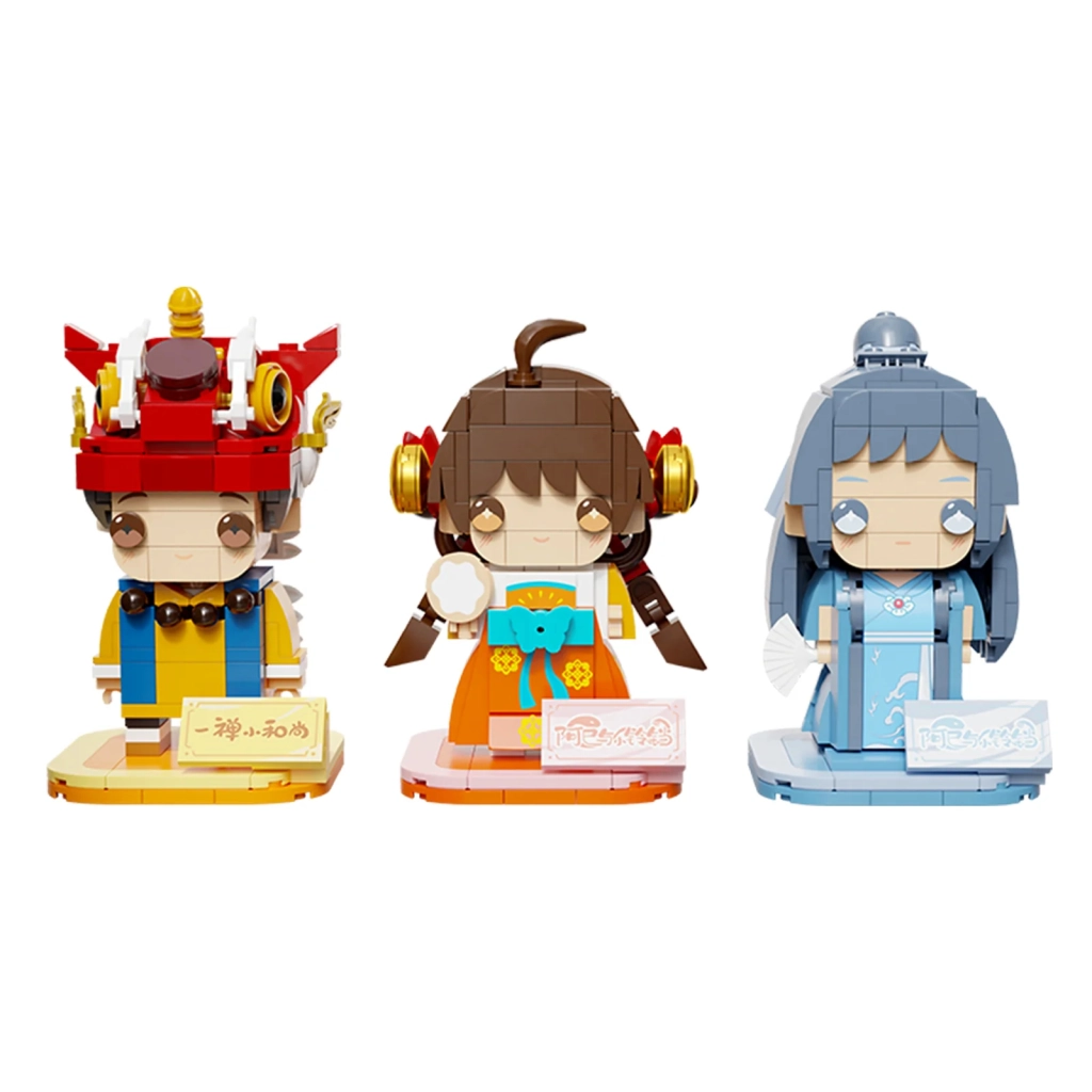 Конструктор Pantasy Joyside Series Набір Маленький монах І Чань (3 в 1) (99106) - зображення 6