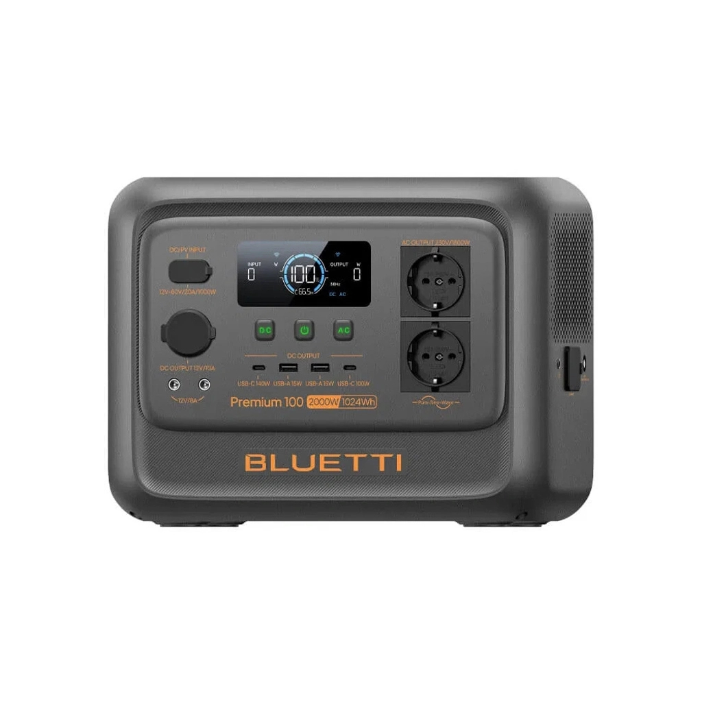 Зарядна станція BLUETTI Premium 100 V2 2000W 1024Wh (PR100V2) - зображення 3