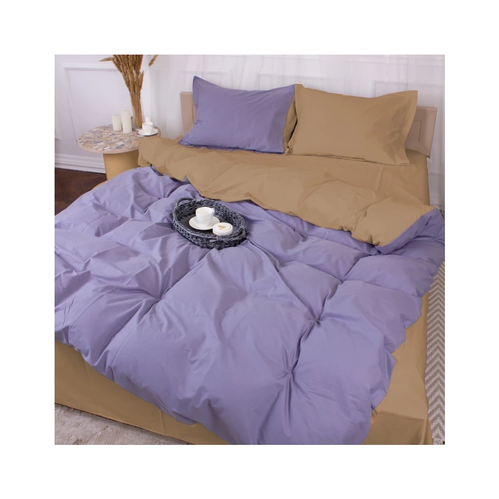 Постільна білизна MirSon Poplin Line 015 + 056 Miguel 110x140 (2200006277606) - изображение 1