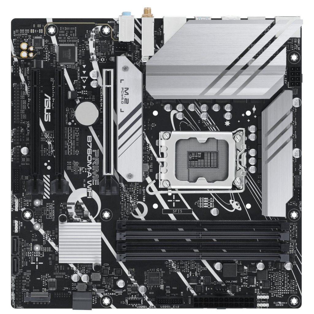 Материнська плата ASUS PRIME B760M-A WIFI - зображення 1