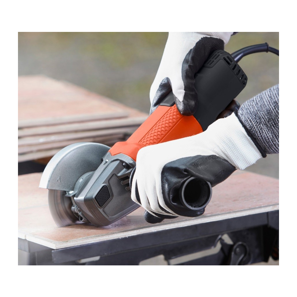 Шліфувальна машина Black&Decker 800 Вт, 12000 об/хв, d=125 мм (BEG120) - зображення 5