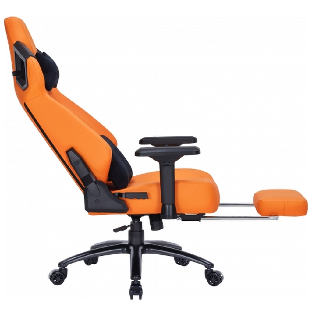 Крісло ігрове GT Racer X-5099 Orange - зображення 6