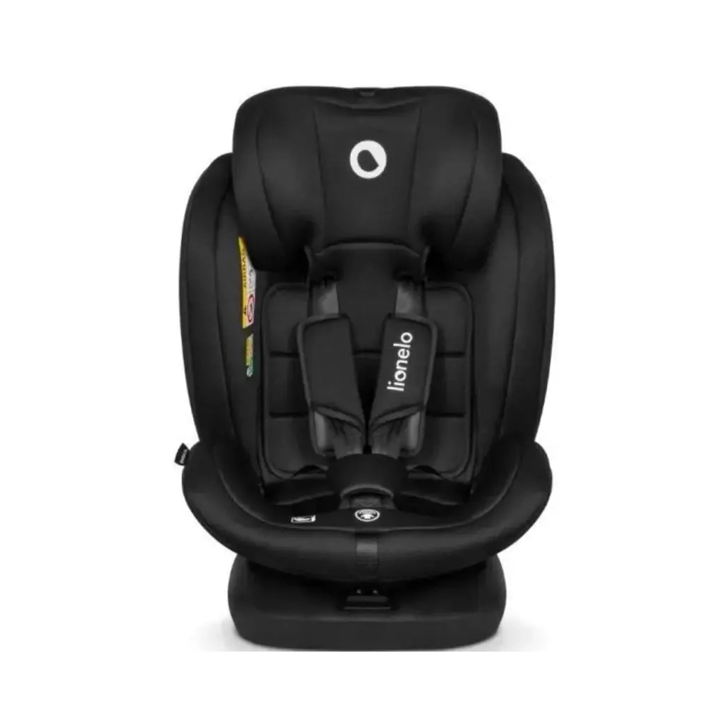 Автокрісло Lionelo Bastiaan i-Size Black Grey, чорне (LO-BASTIAAN I-SIZE BLACK GREY) - зображення 2