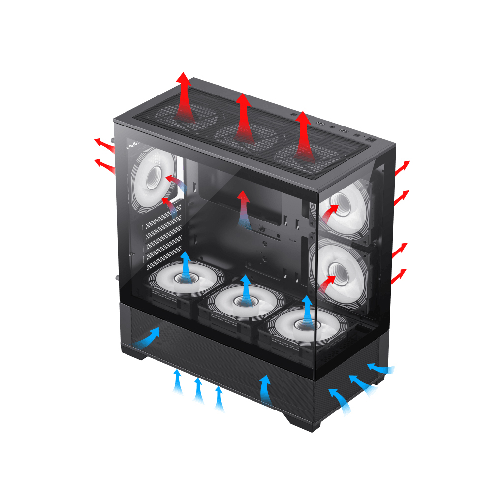 Корпус Gamemax Vista MB - зображення 7