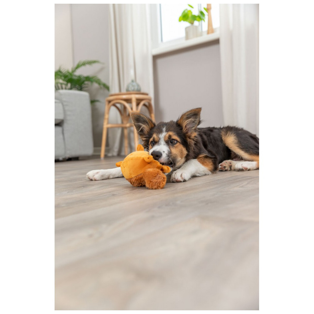 Іграшка для собак Trixie Білка з ефектом пам'яті 13 см помаранчева (4011905360201) - изображение 5