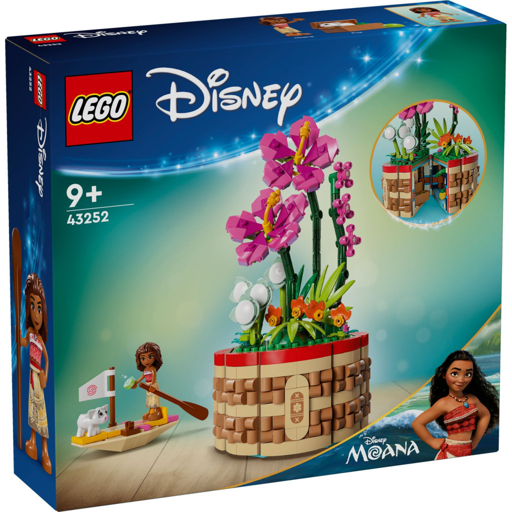 Конструктор LEGO Disney Квітковий горщик Ваяни (43252) - зображення 1