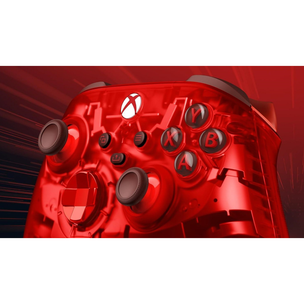 Геймпад Microsoft Wireless Controller Pulse Cipher Red (QAU-00165) - изображение 2