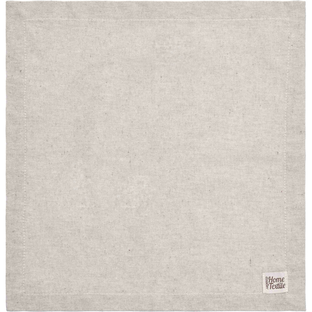 Серветка на стіл Ardesto Oliver, 40х40 см 100% бавовна, сірий світлий (ART06OL) - зображення 3