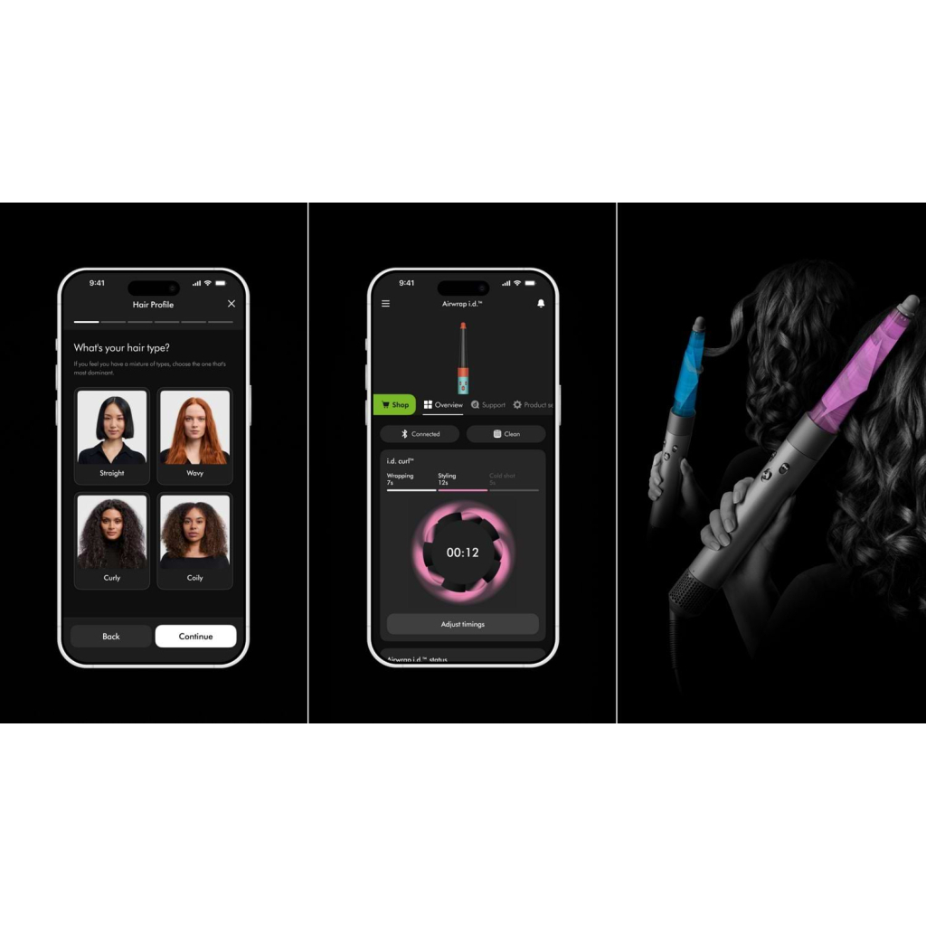 Стайлер Dyson HS08 Airwrap ID Straight/Wavy Ceramic Pink/Rose Gold (601848-01) - зображення 9