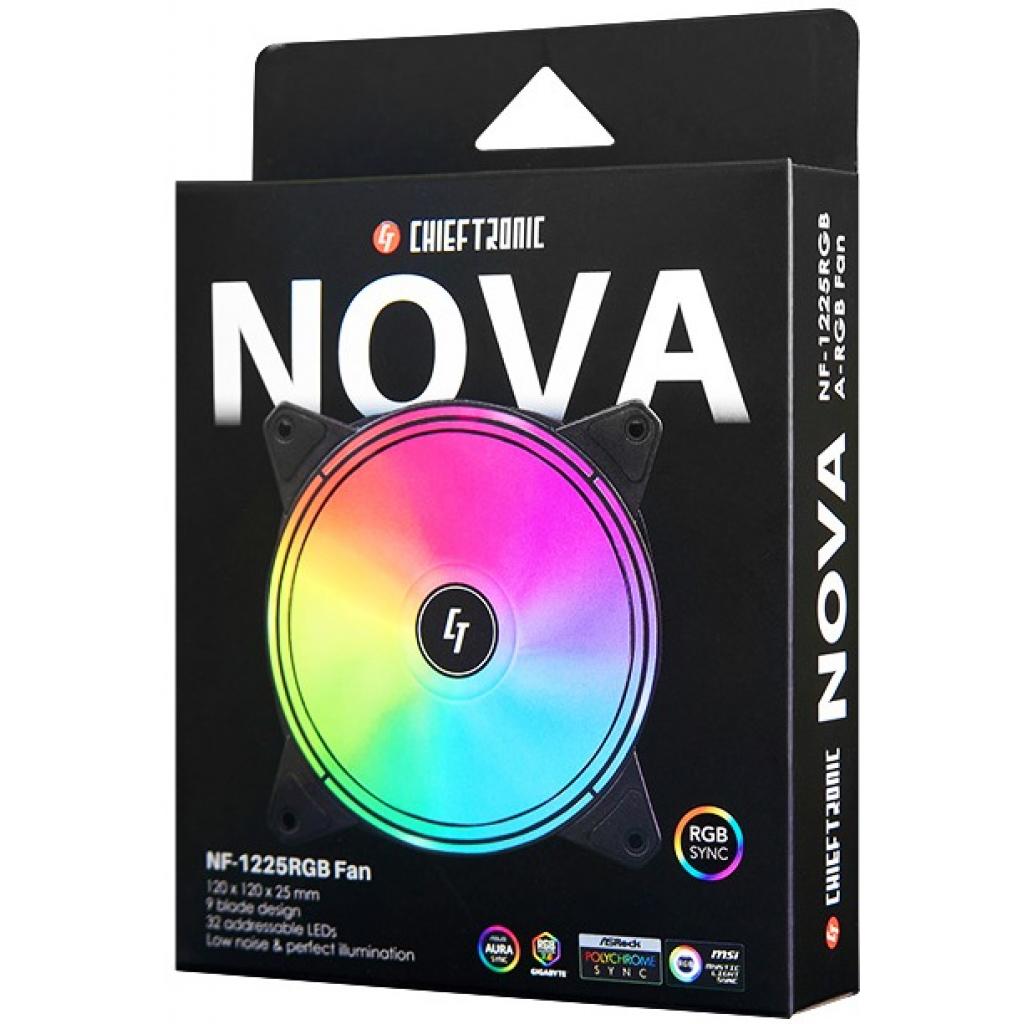 Кулер до корпусу Chieftronic NOVA ARGB (NF-1225RGB) - зображення 8