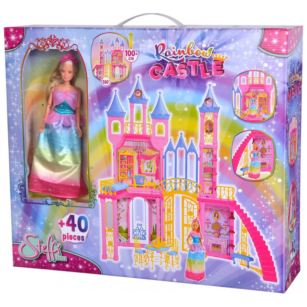 Лялька Simba Штеффі Райдужний замок (5733467) - зображення 1