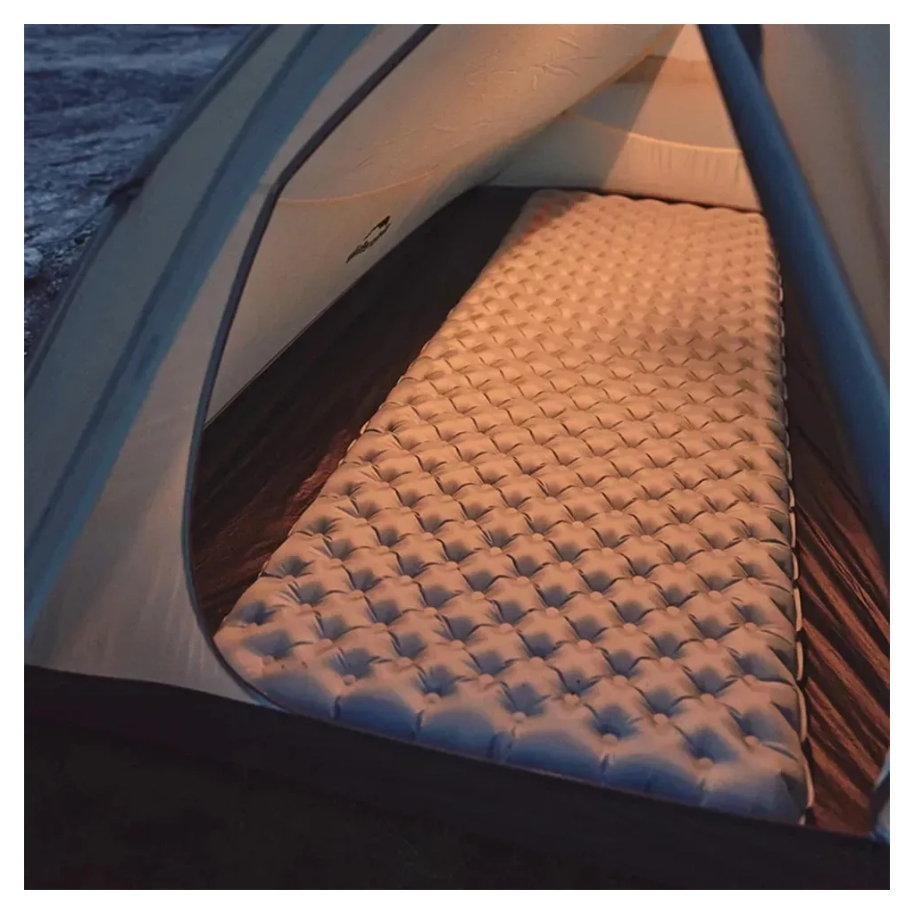 Матрац надувний Naturehike CNK2450WS012, 186х64, сірий (6976507663359) - picture 8