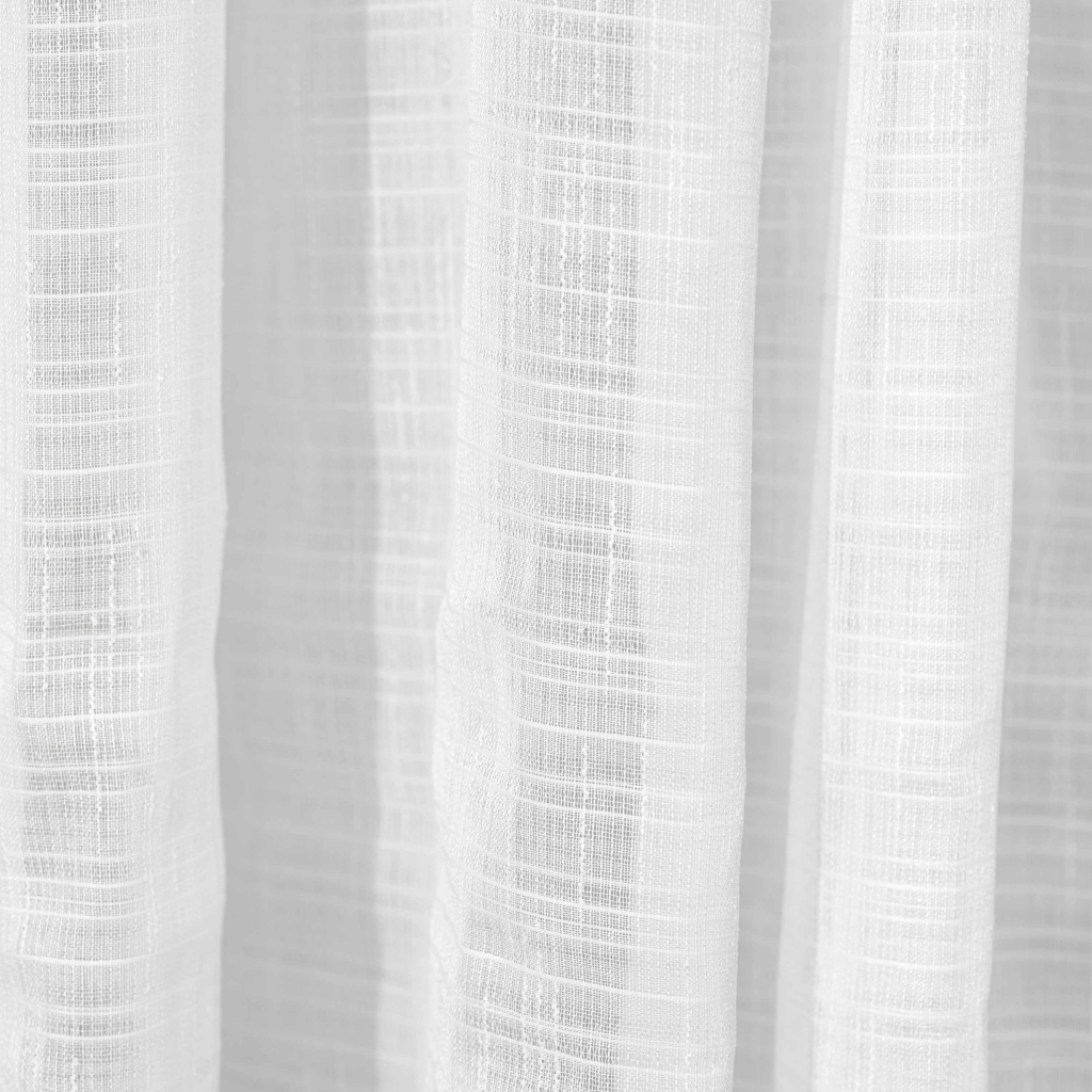 Штора Ardesto Гардина штучний льон 100% поліестер 300х270 см, білий (ART1080WH) - зображення 4