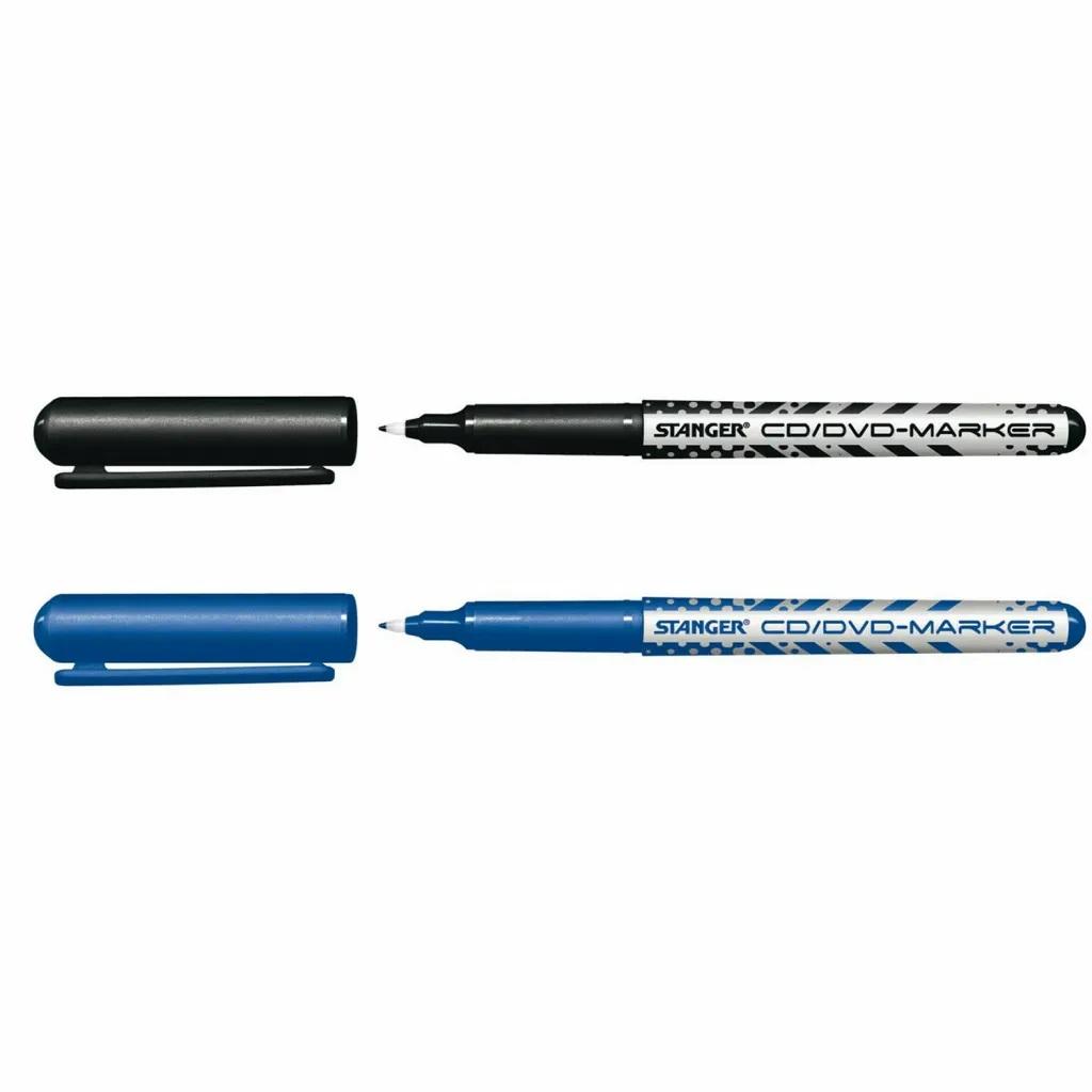 Маркер Stanger набір з 2-х для CD-DVD, 0,5 мм (710000) - зображення 1