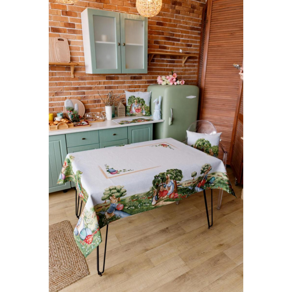 Скатертина Прованс гобеленова Галявина 135х180 см (034105) - зображення 2