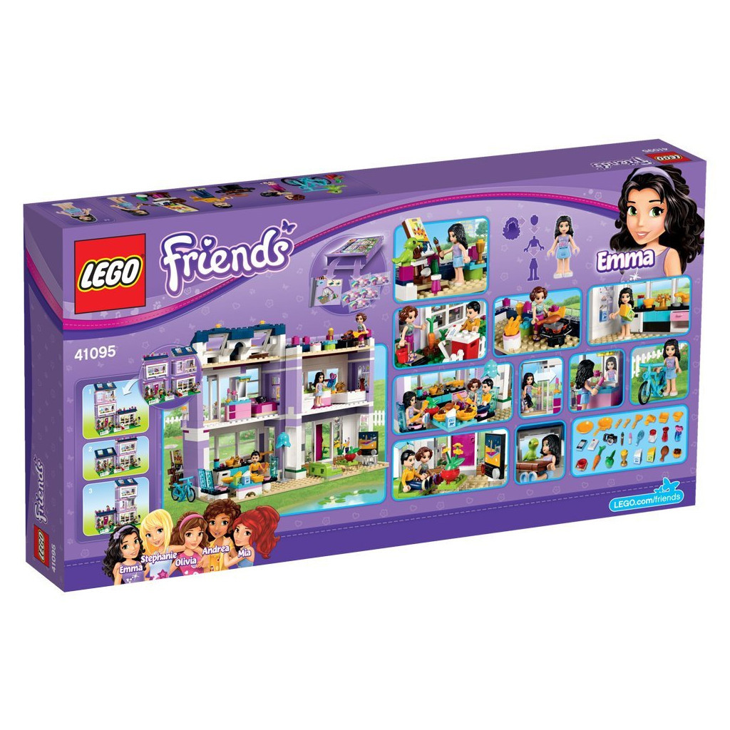 Конструктор LEGO Friends Дім Эмми (41095) - зображення 12
