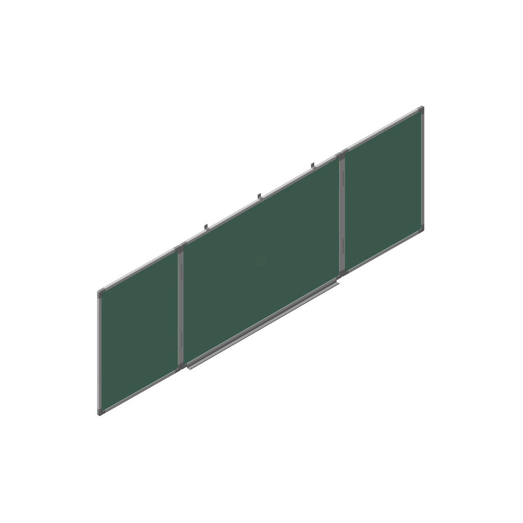 Шкільна дошка Sector магнітна крейдово-маркерна дошка 400х100 ( (КМ4010) - зображення 7