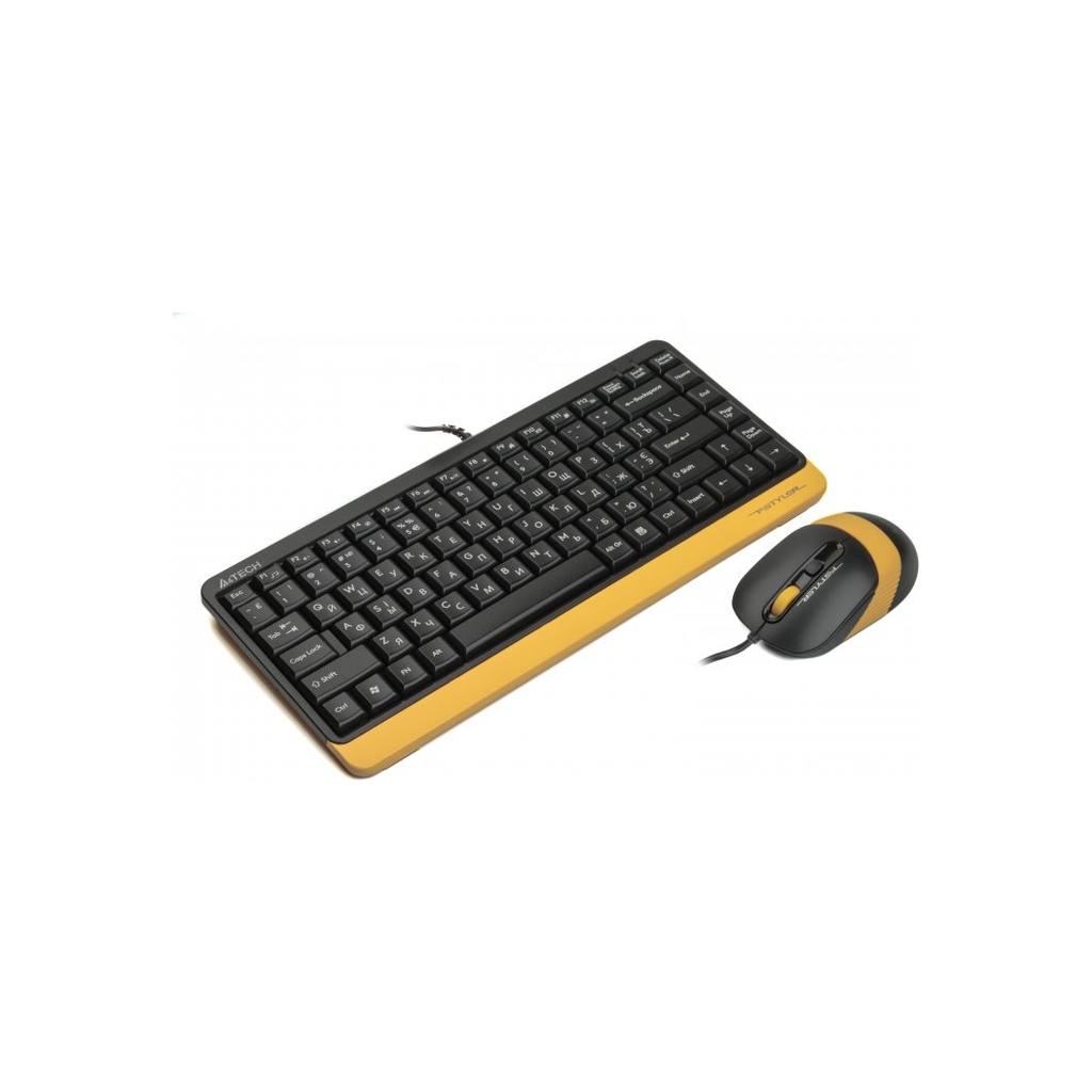 Комплект A4Tech F1110 USB Bumblebee (4711421987615) - зображення 3