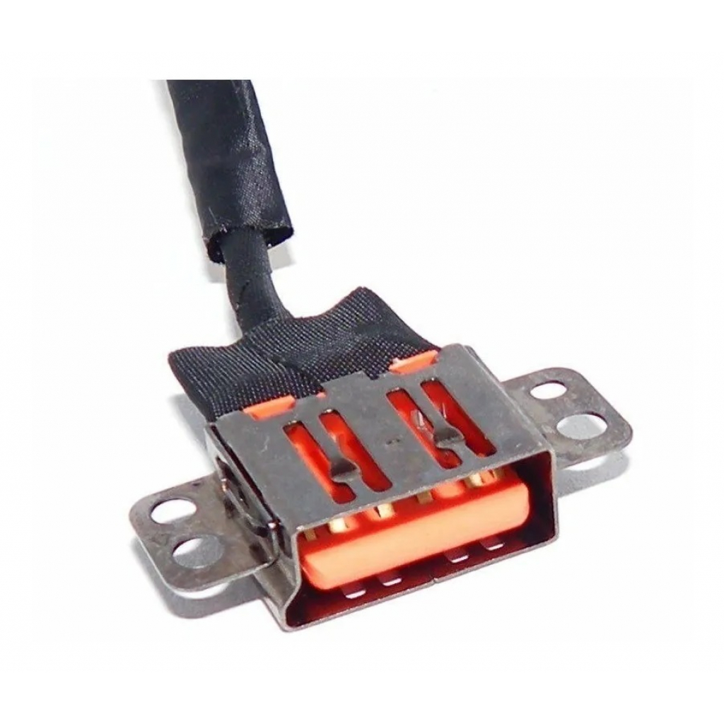 Роз'єм живлення ноутбука з кабелем Lenovo PJ974 (bevel USB), 5-pin, 11 см (A49108) - зображення 2