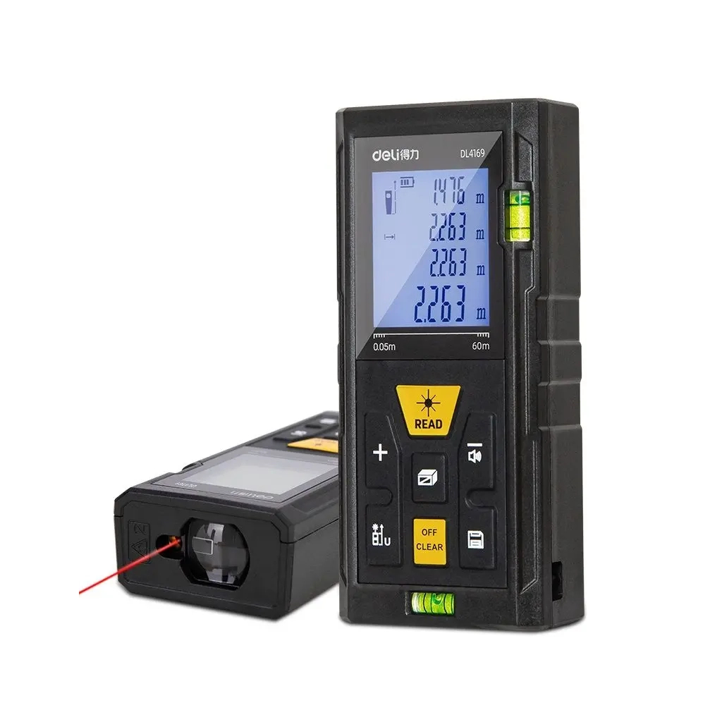 Лазерний далекомір Deli до 80 м (DL4169) - picture 1