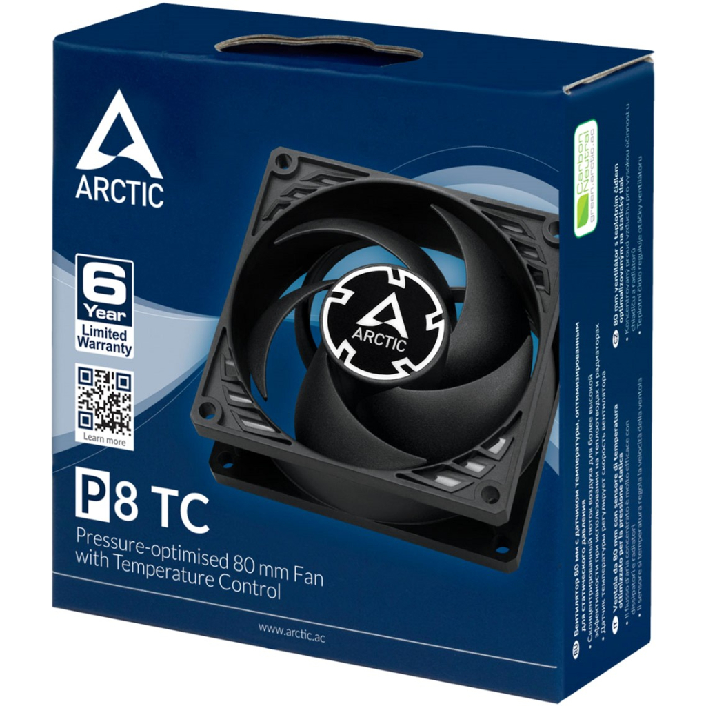 Кулер до корпусу Arctic P8 TC (ACFAN00140A) - зображення 2