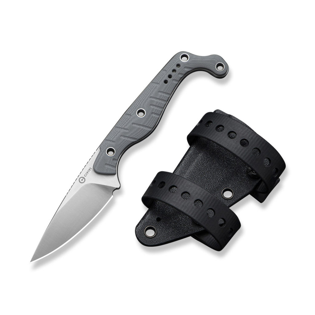 Ніж Civivi SOKN, Satin, сірий G10 (C22027-2) - зображення 5