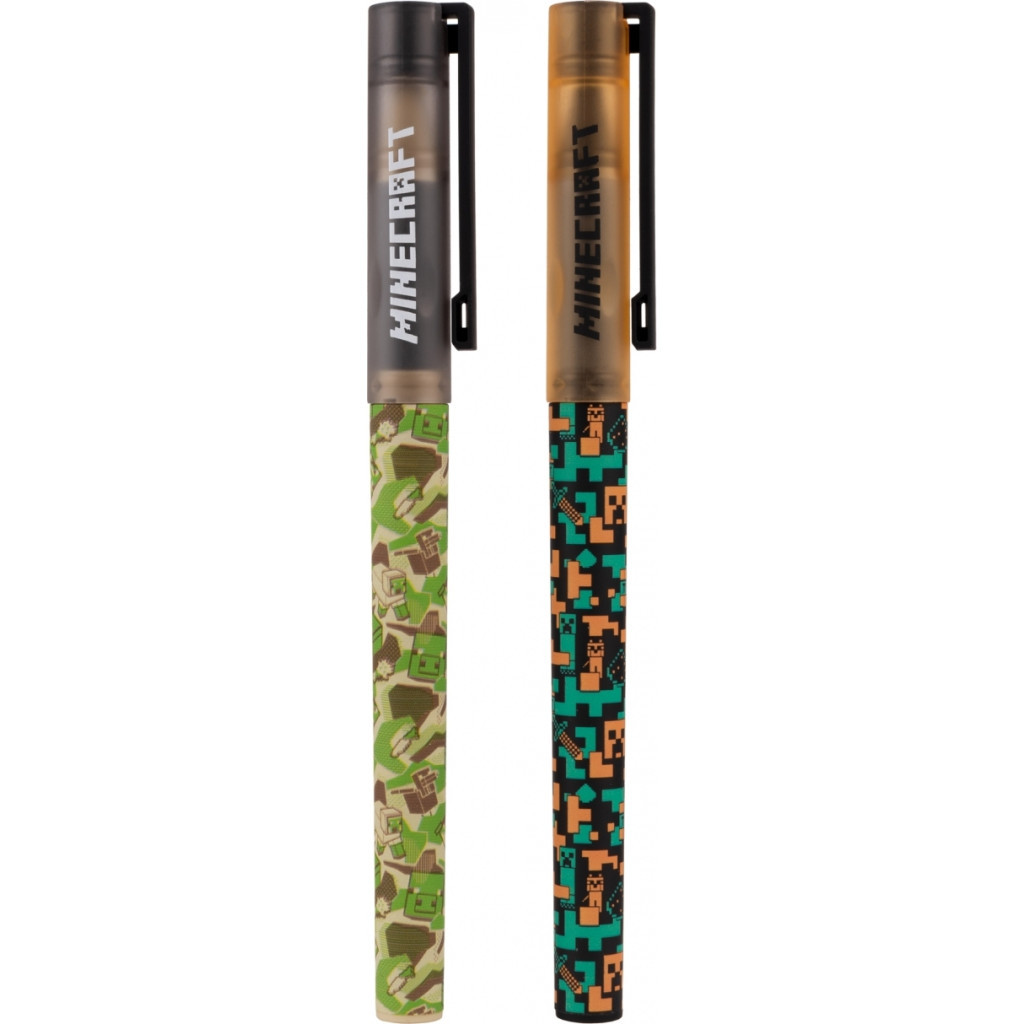 Ручка кулькова Yes Minecraft 0,7 мм синя (412148) - зображення 2