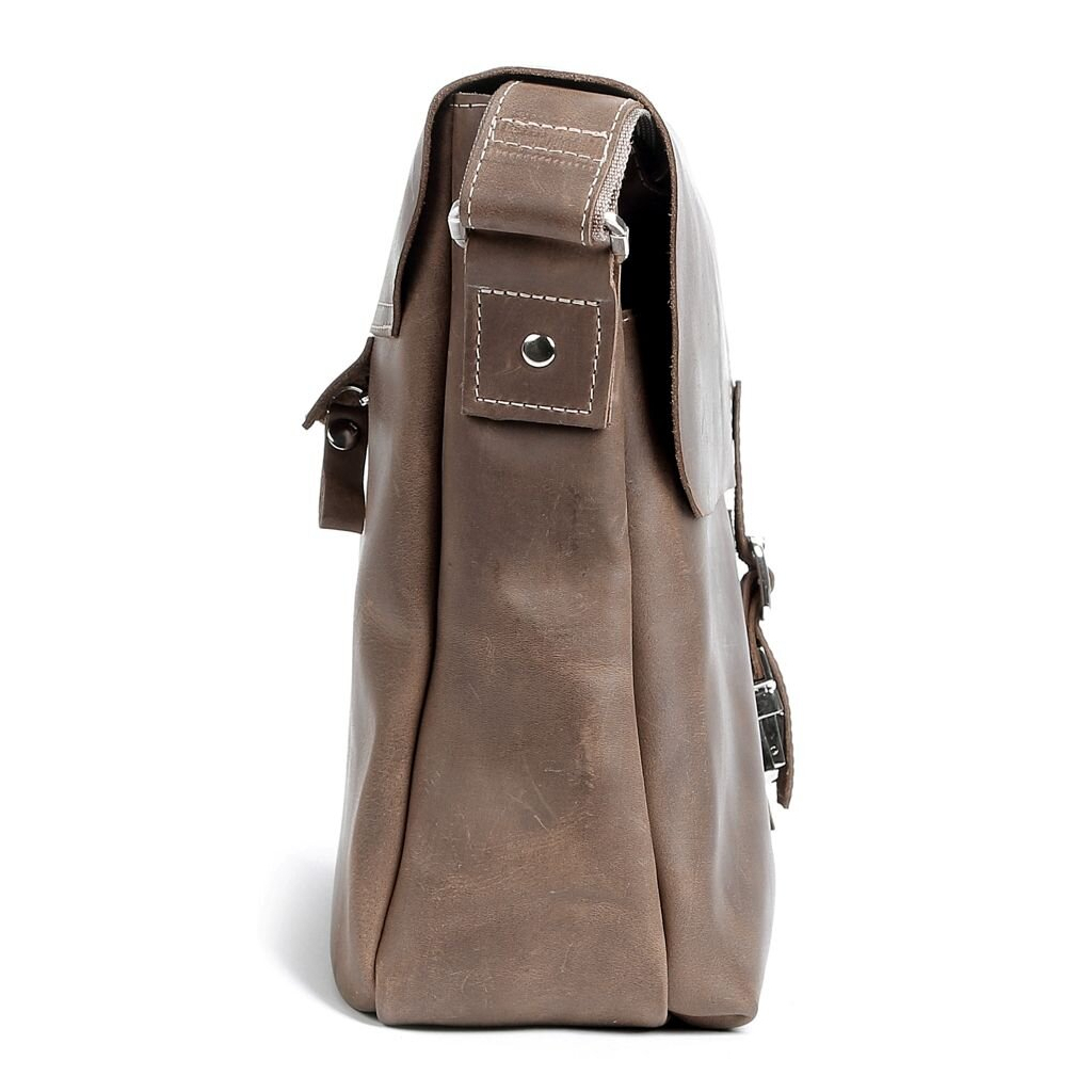 Сумка Shvigel Шкіряна Коричнева (00980) - зображення 7