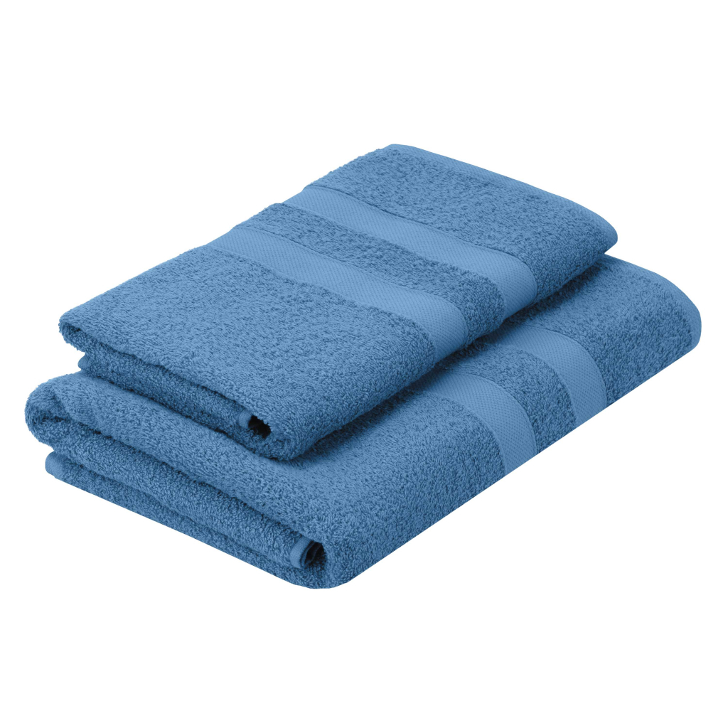 Рушник Ardesto набір махрових Splendid 50х90 см, 70х140 см, 2шт, 100% бавовна, блакитний (ART2359BL) - изображение 2