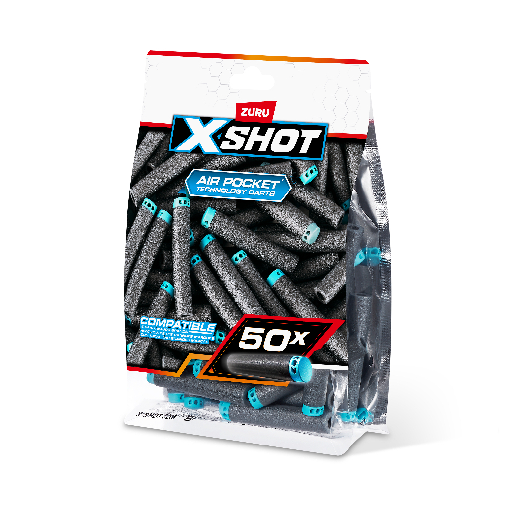 Іграшкова зброя Zuru X-Shot Набір патронів Excel (50 патронів) (36588) - зображення 1