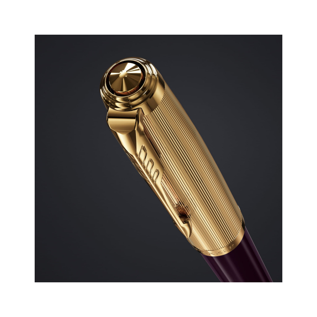 Ручка пір'яна Parker PARKER 51 Premium Plum GT  FP18 F (57 111) - зображення 5