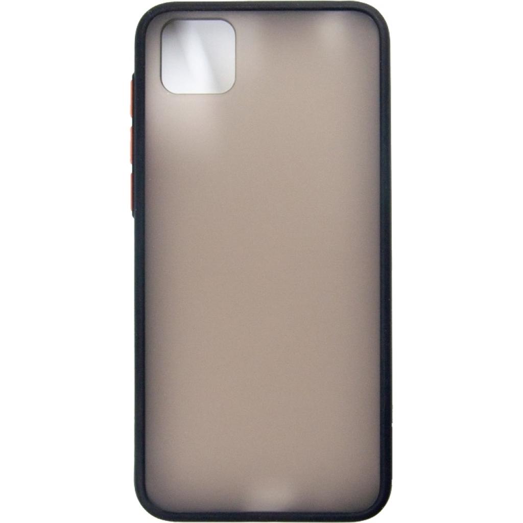 Чохол до мобільного телефона Dengos Matt Huawei Y5P, black (DG-TPU-MATT-52) - зображення 1
