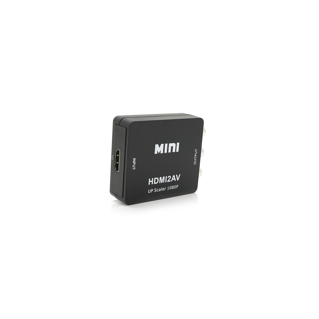 Перехідник HDMI F to 3xRCA F AV 720P/1080P black Voltronic (YT-CM-HDMI/AV-B) - зображення 5