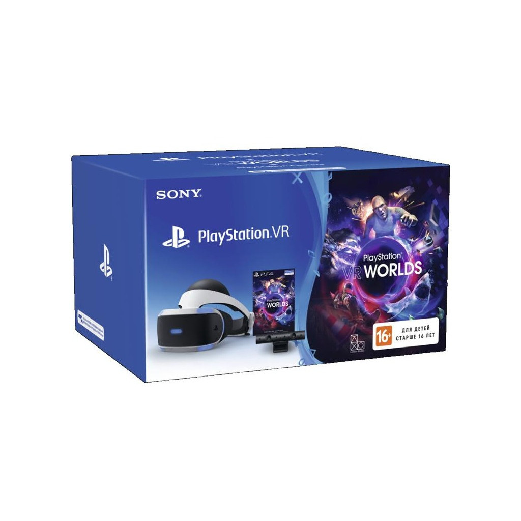 Окуляри віртуальної реальності Sony PlayStation VR (Camera +VR Worlds) (9782216) - зображення 11