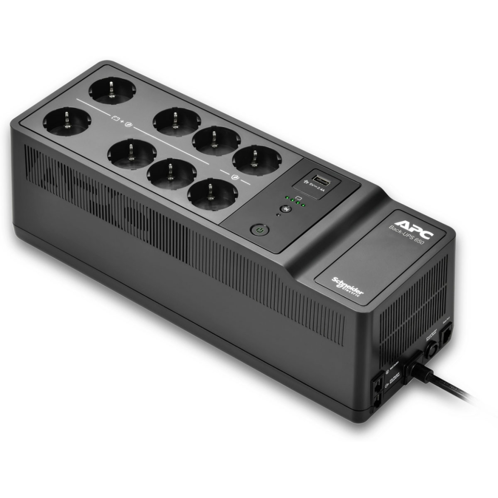 Пристрій безперебійного живлення APC Back-UPS 650VA (BE650G2-GR) - зображення 3