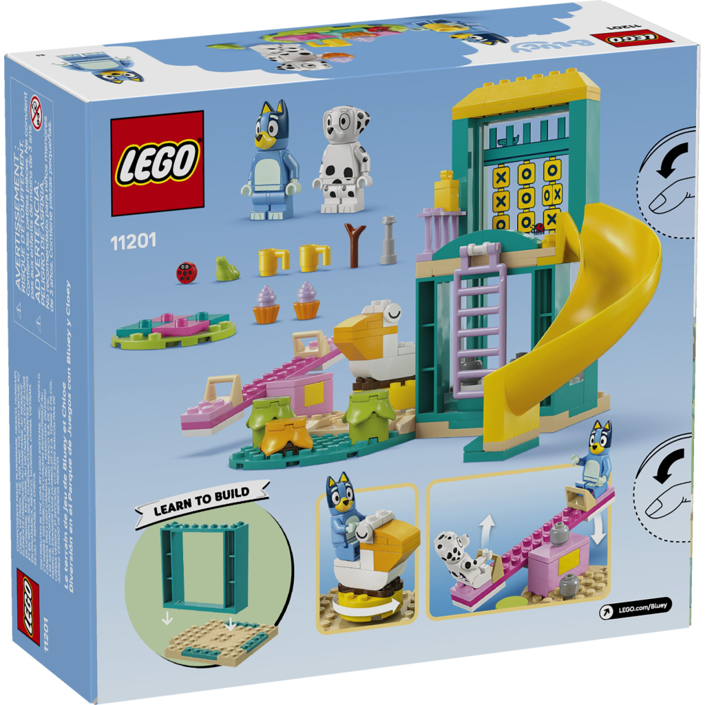 Конструктор LEGO Bluey Веселощі з Блуї та Хлоєю на ігровому майданчику (11201) - зображення 7