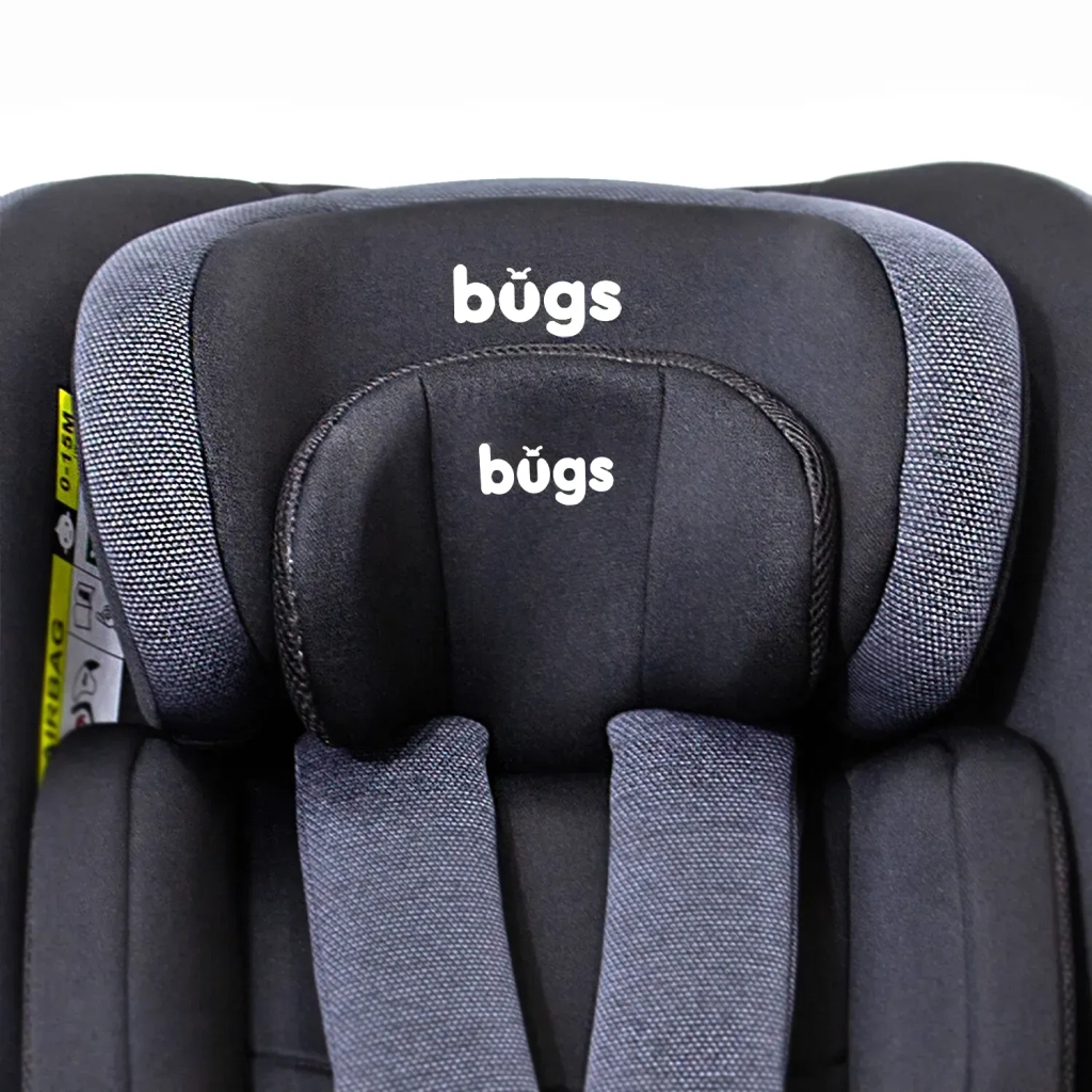 Автокрісло Bugs Aera 360 i-Size, ISOFIX, (0–36 кг) Shadow Grey (4823056520003) - зображення 4