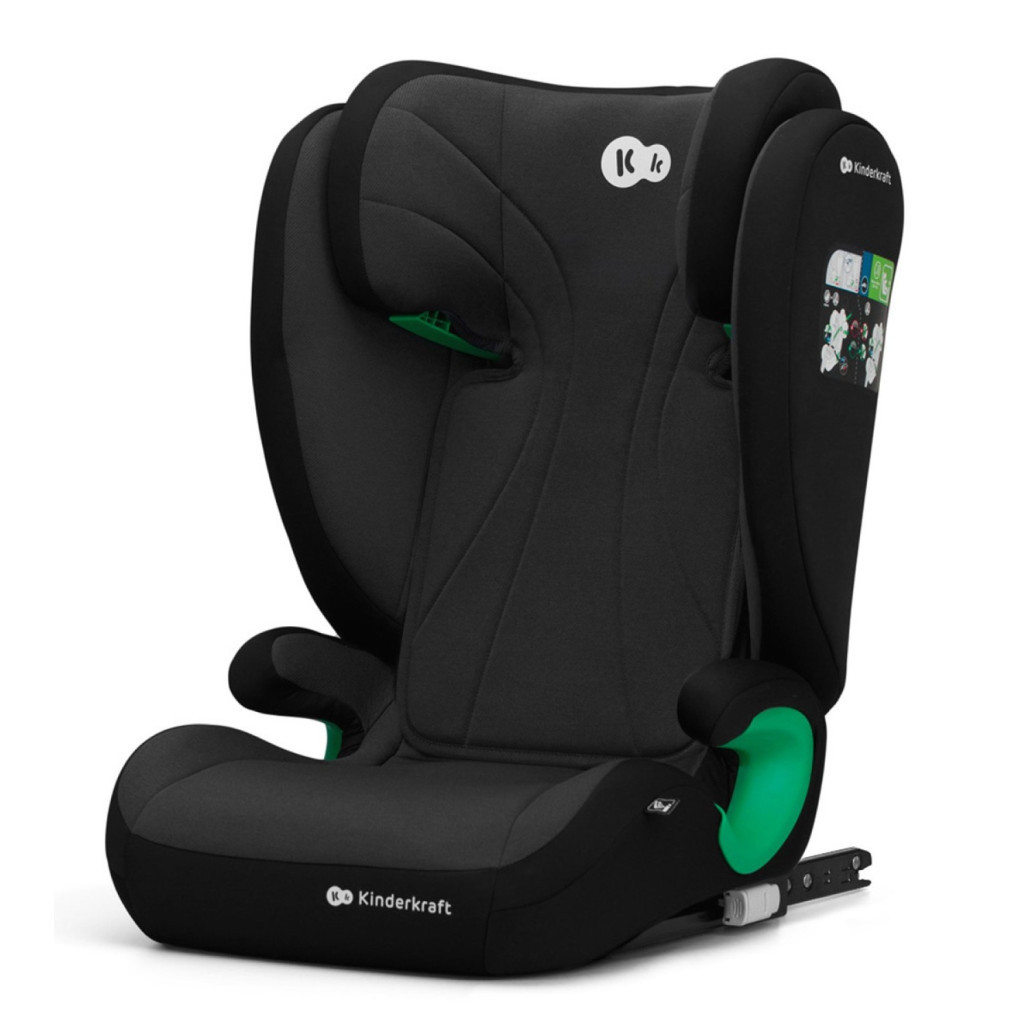 Автокрісло Kinderkraft Junior Fix 2 i-Size Graphite Black (KCJUFI20BLK0000) (5902533921560) - зображення 1
