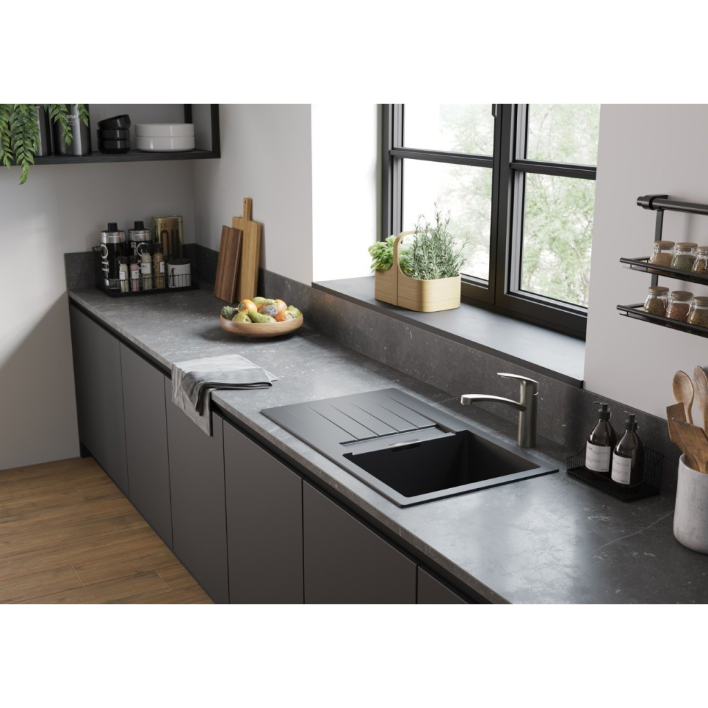 Мийка кухонна Hansgrohe S520-F480 + зміш. Focus M41 (43358800) - зображення 3