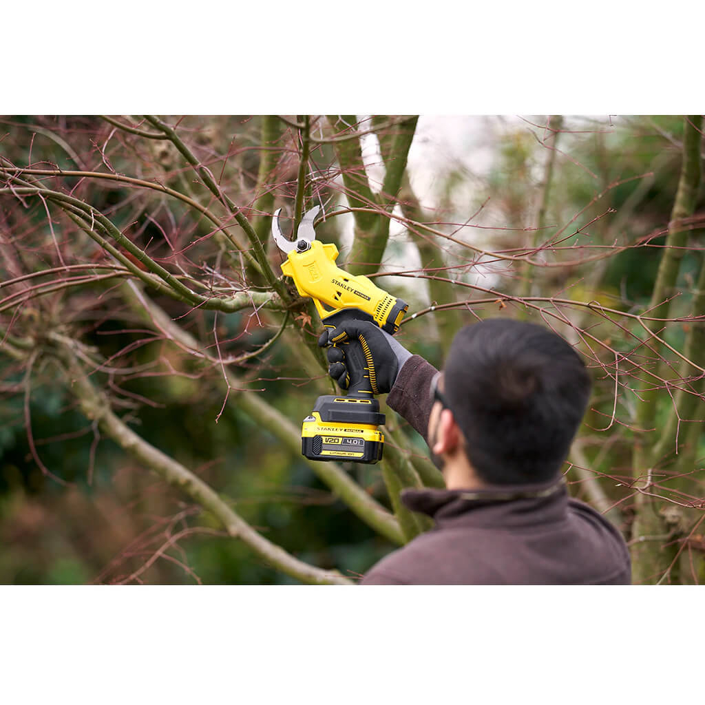 Секатор Stanley FATMAX акумуляторний, 18 В, Li-Ion 4Ah, до 32 мм, 4 кг (SFMCPP32M1) - изображение 5