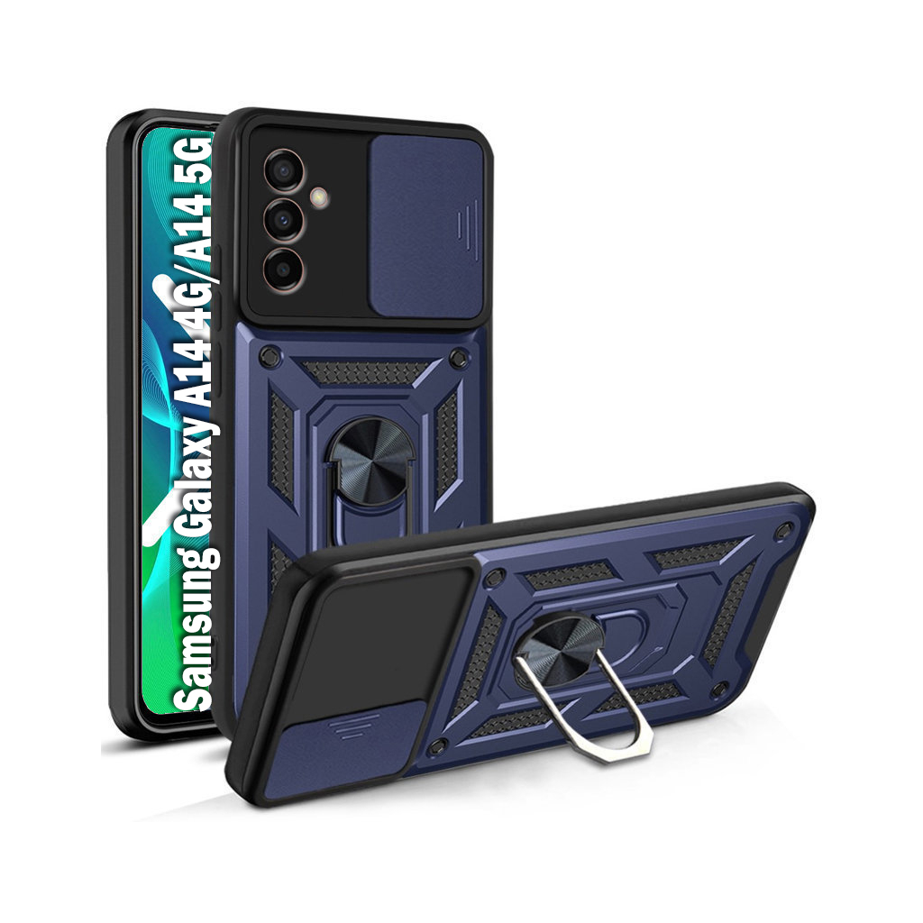 Чохол до мобільного телефона BeCover Military Samsung Galaxy A14 4G SM-A145/A14 5G SM-A146 Blue (709146) - зображення 1