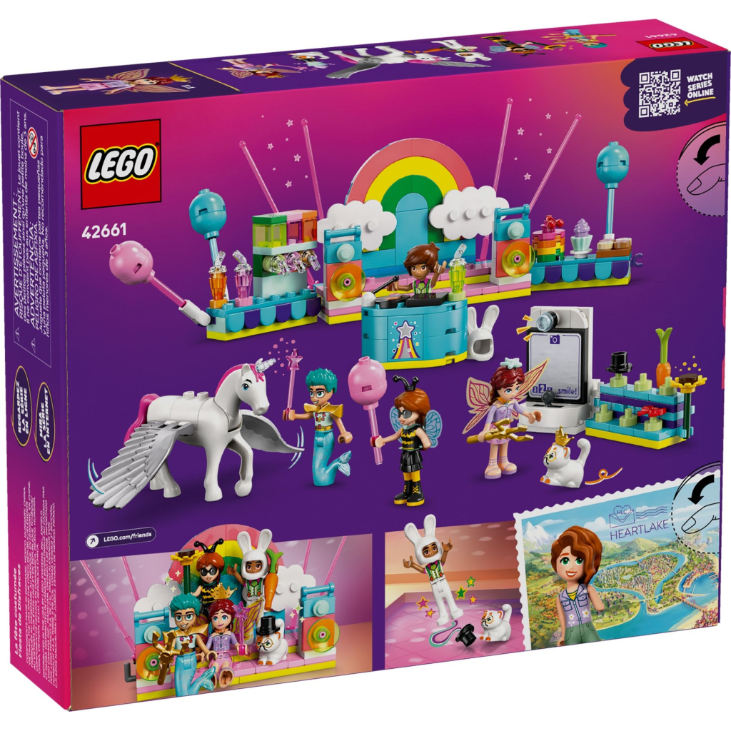 Конструктор LEGO Friends Костюмована вечірка з єдинорогом та феєю (42661) - зображення 7