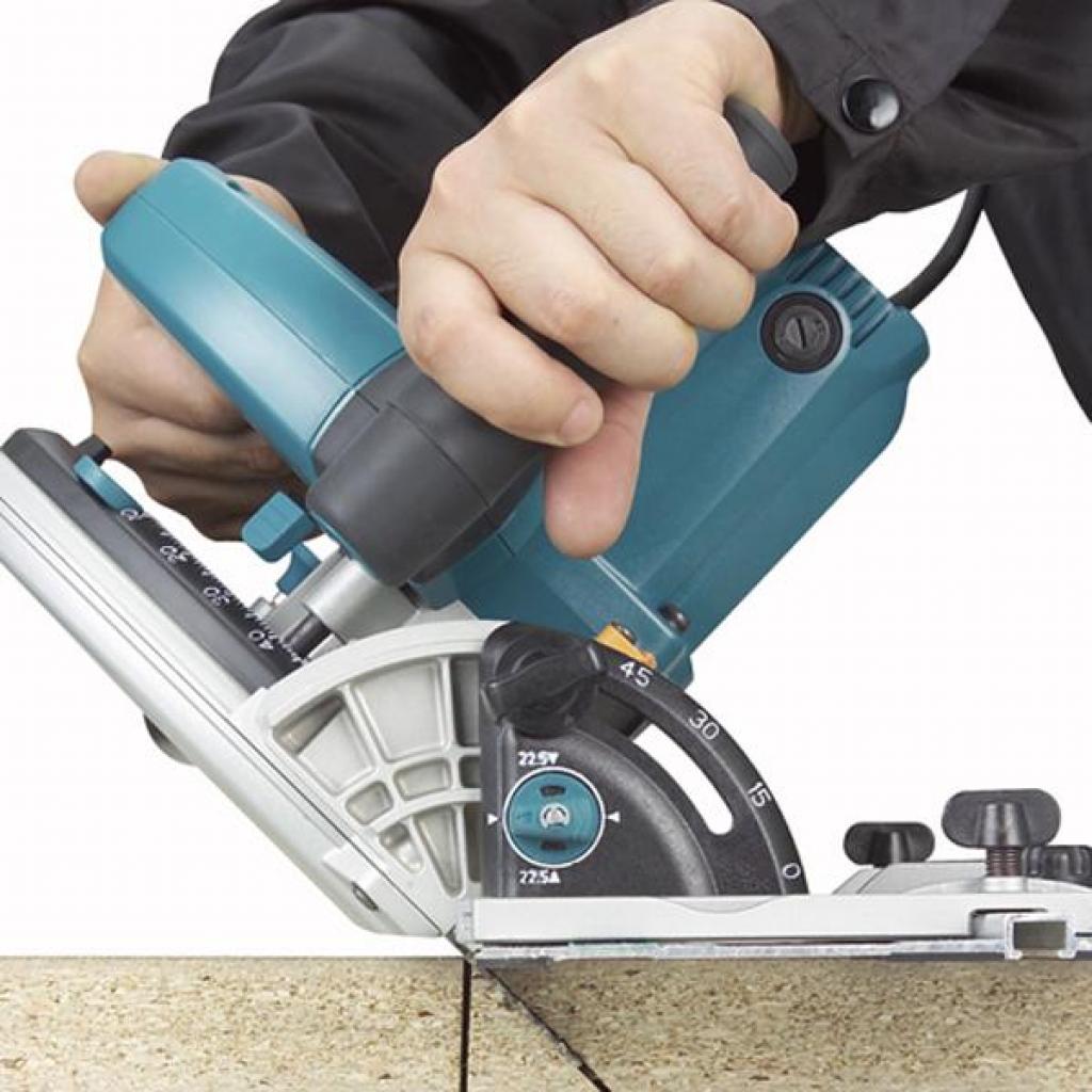 Дискова пила Makita SP 6000J погружная, 165 мм 1300 Вт, 4,4 кг, Makpac кейс (SP6000J) - изображение 4
