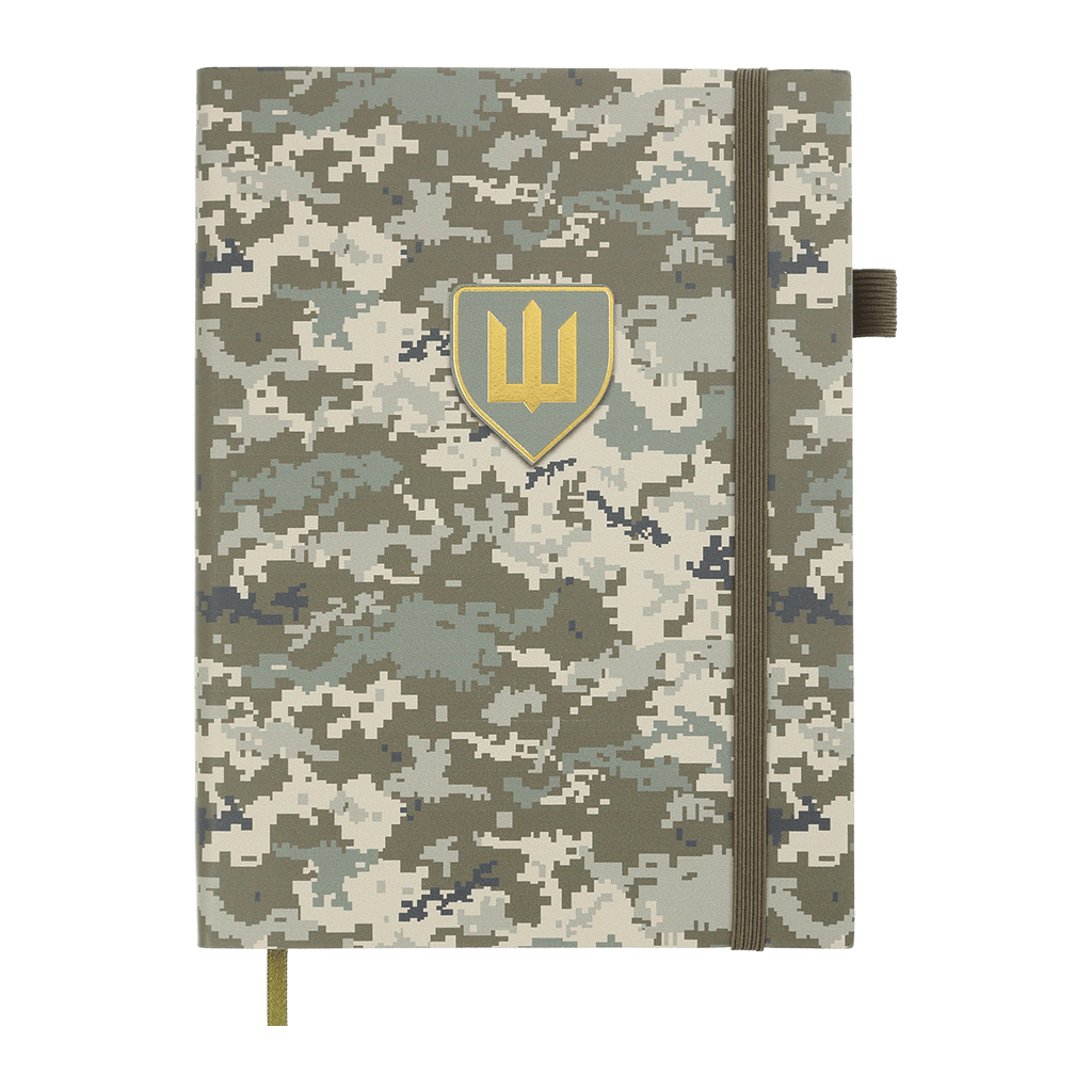 Тижневик Buromax датований 2025 MILITARY, А5 світло-зелений (BM.21134-15) - зображення 1