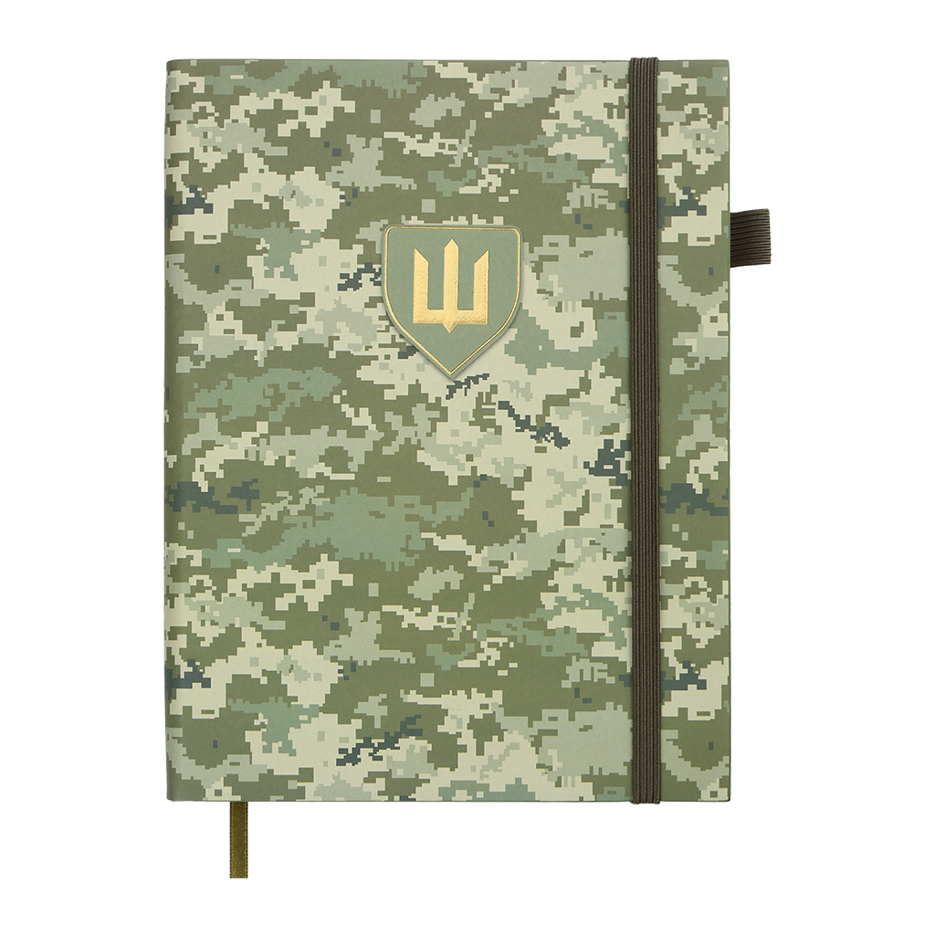 Тижневик Buromax датований 2026 MILITARY, А5 світло-зелений (BM.21134-15) - зображення 1