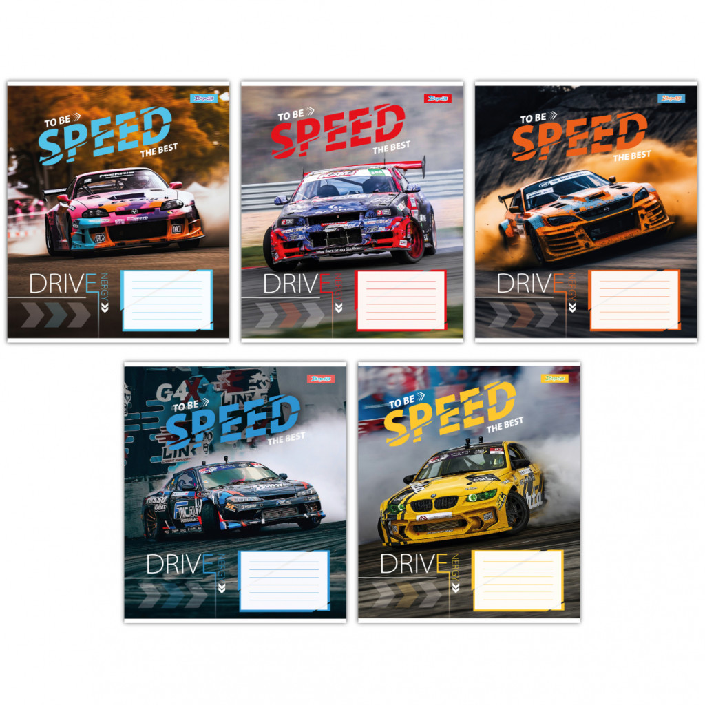 Зошит 1 вересня 1В Speed the best 36 аркушів клітинка (767331) - зображення 1